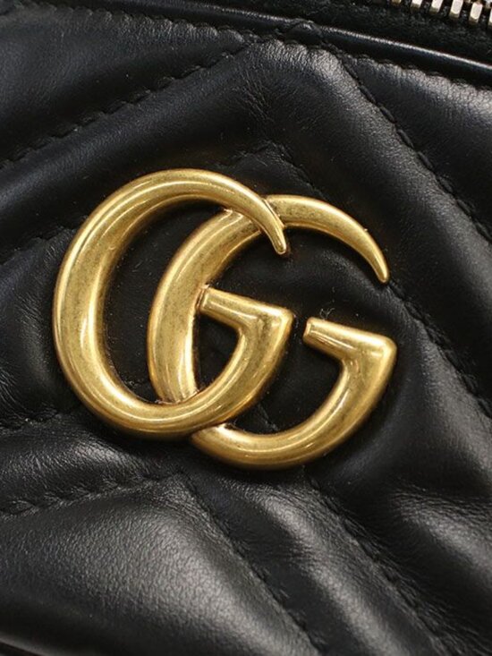 Gucci Vanity Backpack Leather Black main image 6